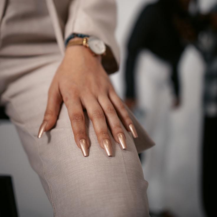 Hand-stitched